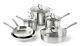 10-piece Cookware Set, Stainless Steel Calphalon Classic Pots And Pans Set New