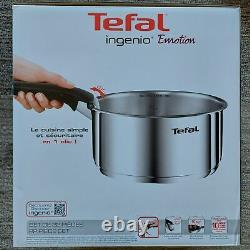 10 x 22 Piece Tefal Ingenio Emotion Cookware Set Premium Stainless Steel Pan Set