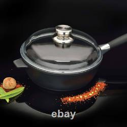 11-Piece Non-Stick Cookware Set Lightweight, All Hob Types Compatible