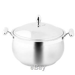 12 Piece Stainless Steel Induction Cooking Pot Set. High Quality Set