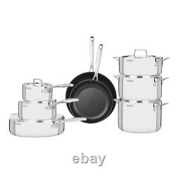 14-Piece Tri Ply Cookware Set