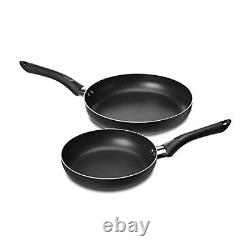 15-Piece Non-Stick Cookware Set, Black