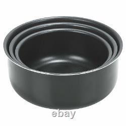 4 Piece Detachable Handles Ceramic Cookware Saucepan Pots Set Induction