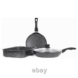 4-Piece Essentials Cookware Set, Non-Stick, Induction & Dishwasher Safe