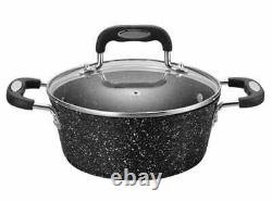 6 PCS Piece Non Stick Cookware Pot set Granite Saucepan Set Cooking set