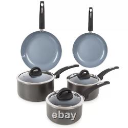 8 Piece Non-Stick Aluminium Cookware Set