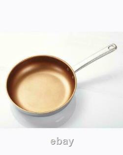 8 pieces Cookware Set Stainless Steel Copper Non-Stick Healthy Cooking