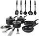 970040 Equip 14 Piece Cookware Set, 16 Cm/18 Cm/20 Cm Saucepans & 20 Cm/26 Cm Fr