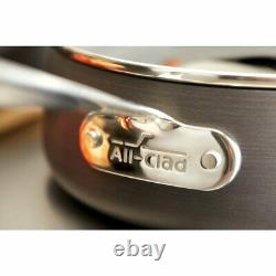 All-Clad Ha1 10 Piece Hard-Anodized Aluminum Non Stick Cookware Set