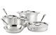All-clad Mc2 Professional Stainless Steel 9 Piece Cookware Set