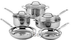 All-Clad Stainless Cookware Set (8-Pieces), 87-8