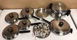 Amway Queen Cookware Multi Ply 18/8 Stainless Steel 20 piece set NICE