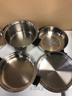 Amway Queen Cookware Multi Ply 18/8 Stainless Steel 20 piece set NICE