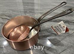 BAUMALU Solid Copper Hand Made 4 Piece Cookware Set Made In France ALL NEW