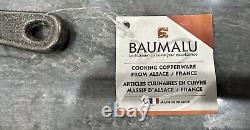 BAUMALU Solid Copper Hand Made 4 Piece Cookware Set Made In France ALL NEW