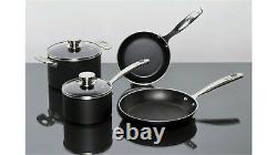 Ballarini Verona Premium 6 Piece Cookware Set Pot Pan Set Non-Stick Heavy Gauge