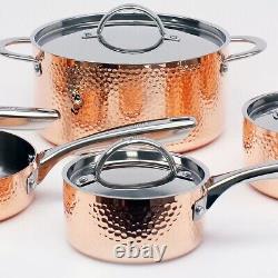 BergHOFF Vintage Copper 10 Piece Cookware Set INCREDIBLE SET