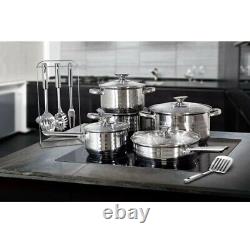 Berlinger Haus 17 Pieces Stainless Steel Non Stick Cookware Set
