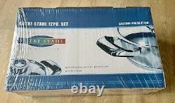 Brand New Lake Industries Nutri Stahl 12 Piece Stainless Steel Cookware Set