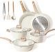 Carote Pots And Pans Set, Non Stick Induction Hob Pan Set, 11-piece Cookware Set