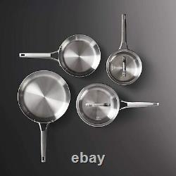 Calphalon Premier Stainless Steel 3-Ply 6-Piece Cookware Set