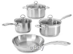 Chantal Induction 21 Stainless Steel 7 Piece Cookware Set SLIN-7 NEW