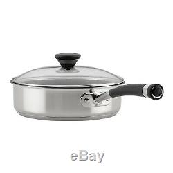 Circulon 70514 Acclaim 13-Piece Nonstick Cookware Pots and Pans Set (Black)