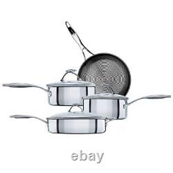 Circulon Pan Set C-Series Tri-Ply Cookware 4 Piece Non Stick Stainless Steel