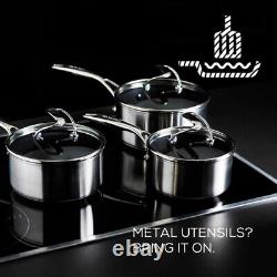 Circulon Pan Set C-Series Tri-Ply Cookware 4 Piece Non Stick Stainless Steel