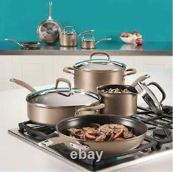 Circulon Premier Hard Anodised Induction 13 Piece Cookware Set in 2 Colours