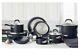 Circulon Premier Hard Anodised Induction 13 Piece Cookware Set in Black