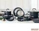 Circulon Premier Hard Anodised Induction 13 Piece Cookware Set In Black
