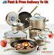 Circulon Premier Hard Anodised Induction 13 Piece Cookware Set In Bronze