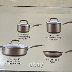 Circulon Premier Professional 13-piece Hard Anodized Cookware Set Bronze See