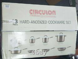 Circulon Premier Professional Hard Anodized Nonstick 13-Piece Cookware Set