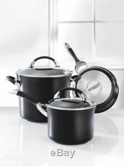 Circulon Symmetry Hard Anodised Non-Stick Induction 5 Piece Cookware Set