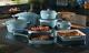 Cooks Cast Iron Cookware 8 Piece Set By Cooks Professional Blue
