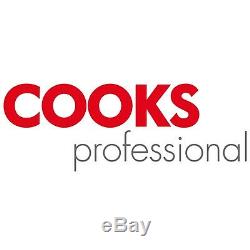Cooks Professional Cast Iron Cookware Pan Skillet Saucepan Dish 3 or 5 Piece Set