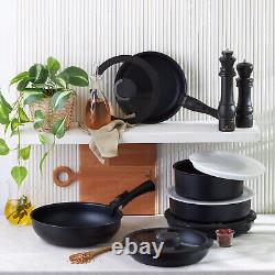 Cookware Set, Karaca BioDiamond, Easy Clip, Non-Stick, 13 Piece, Black