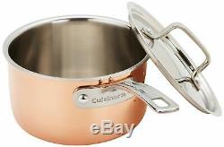 Cuisinart CTP-7AM Copper Tri-Ply Stainless Steel 7-Piece Cookware Set