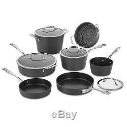 Cuisinart Conical Hard-Anodized Induction 11-Piece Cookware Set