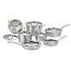 Cuisinart Multiclad Pro 12-piece Stainless Cookware Set With Lids Drip-free New