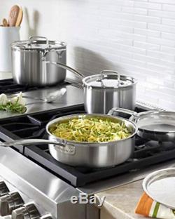 Cuisinart MultiClad Pro Stainless Steel 12-Piece Cookware Set