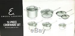 Emeril Lagasse 12 Piece Cookware Set- Stainless Steel