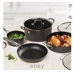 Emeril Lagasse Kitchen Cookware Forever Pans 13 Piece Hard-Anodized Nonstick Set