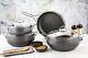 Evimsaray Alya Collection 7-piece Non-stick Granite Cookware Set