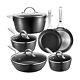 Fadware Pots And Pans Sets, Cookware Set 10-piece For All Cooktops, Induction