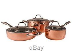 Fancy Cook 5-Ply Copper 6 Piece Cookware Set, Super Sale