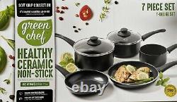 GreenChef 5 Piece Cookware Set Ceramic Non-Stick