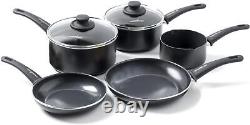 GreenChef Diamond Healthy Ceramic Non-Stick 7-Piece Cookware Pots and Pans Set